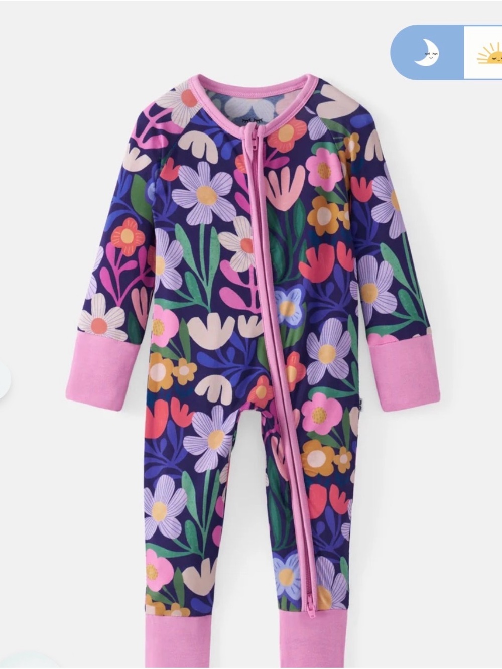 Little Sleepies Wild Garden Zippy